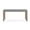 Alaterre Furniture Newport 40"L Faux Concrete Bench ANNP0371 - alternate 6